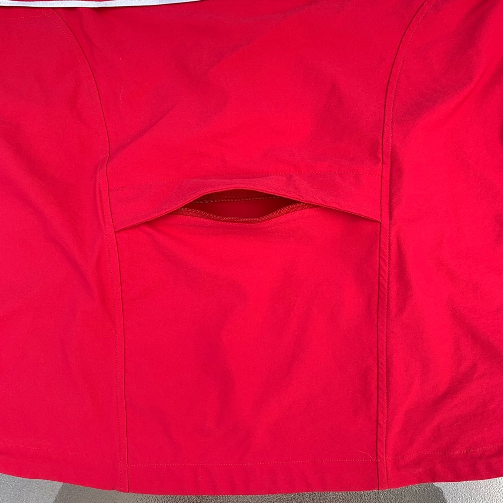 SCOTTeVEST Red Kelly Convertible TEC Jacket Vest ~ Women’s Large - Picture 9 of 15